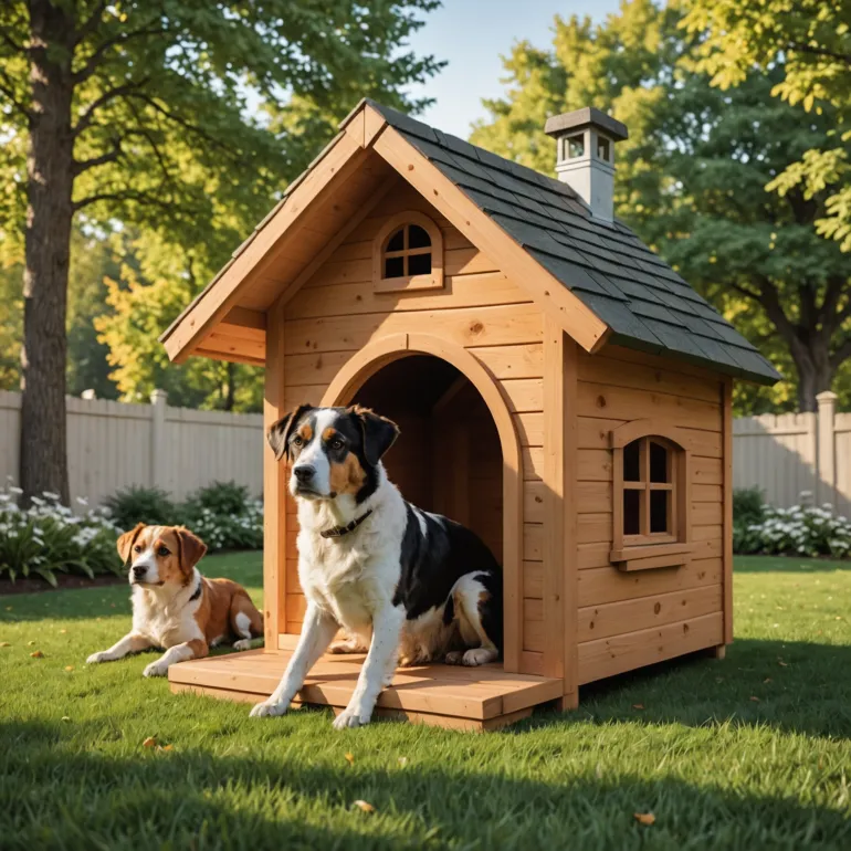 Создайте идеальное жилище для вашего любимца: собачья будка своими руками